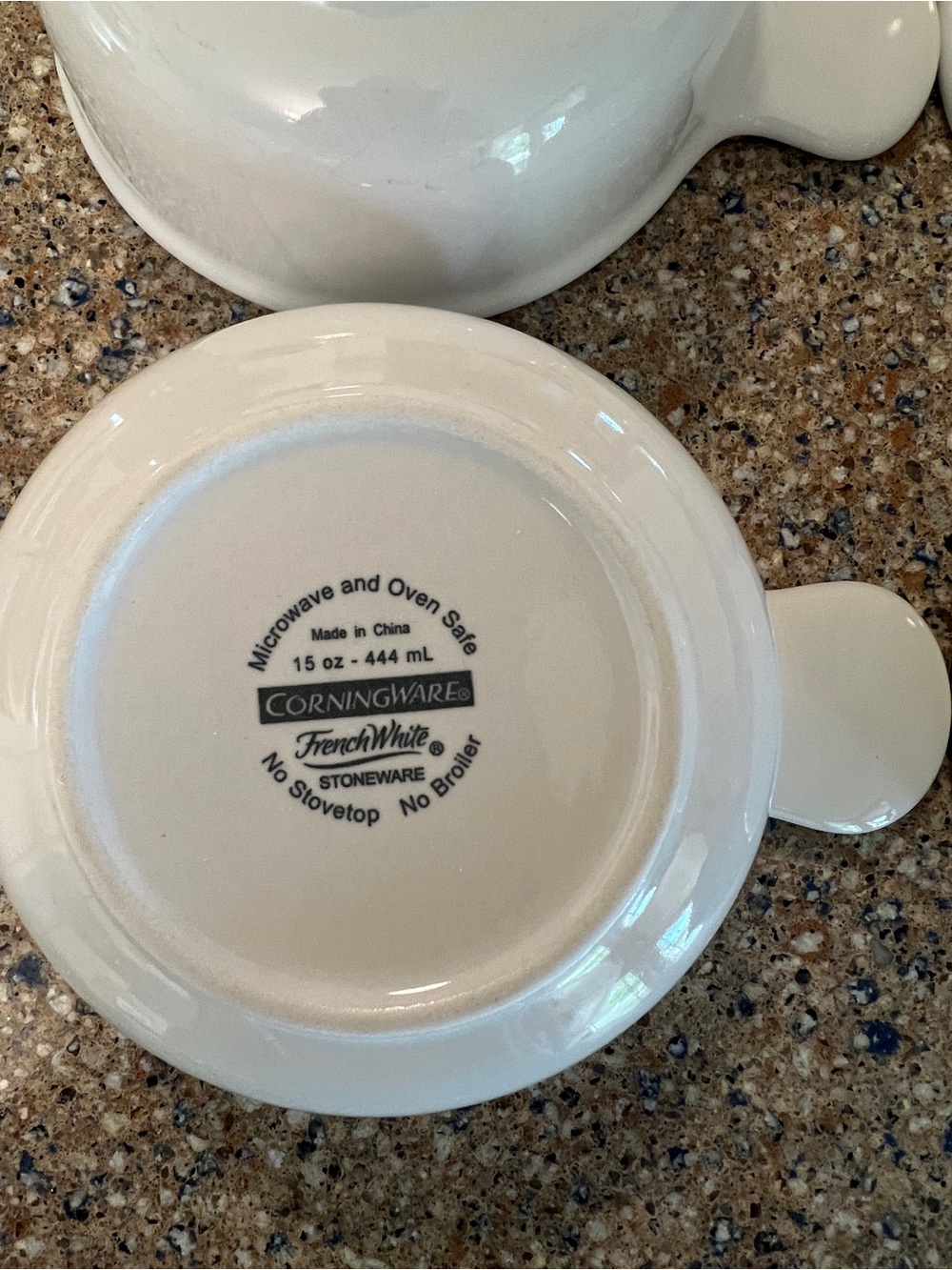 Corning Ware Grab It Bowls with Handle 15 oz P-150 B set of 4 Corningware - Picture 4 of 8